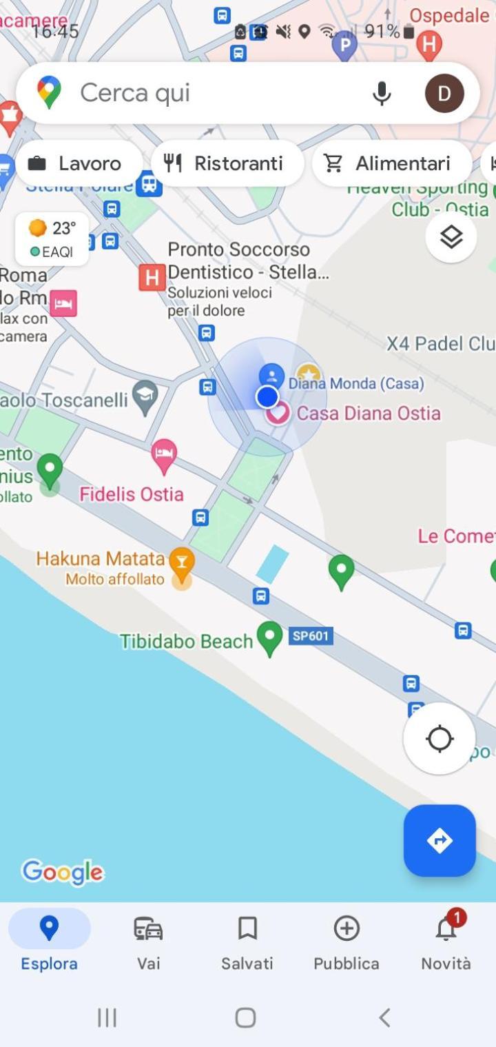דירות Casa Diana Ostia מראה חיצוני תמונה